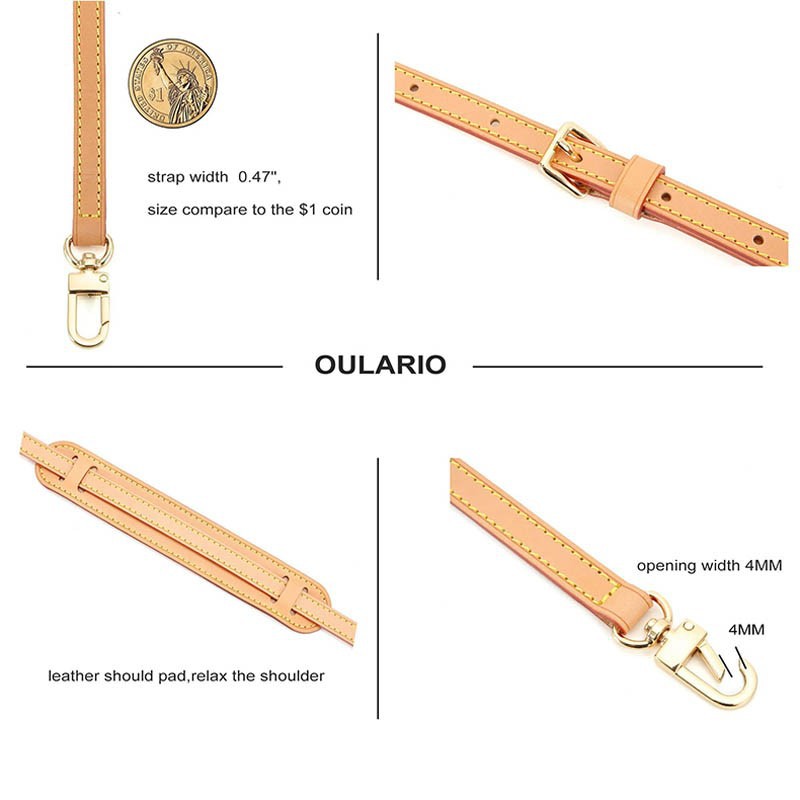 Leather Shoulder Strap For LV best